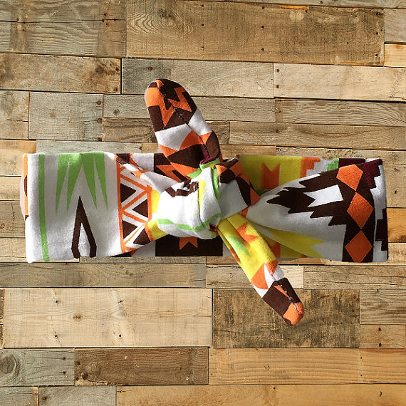 Tribal Knotted Headband from MoxieGirlBoutique - cupcakesandwildponies
