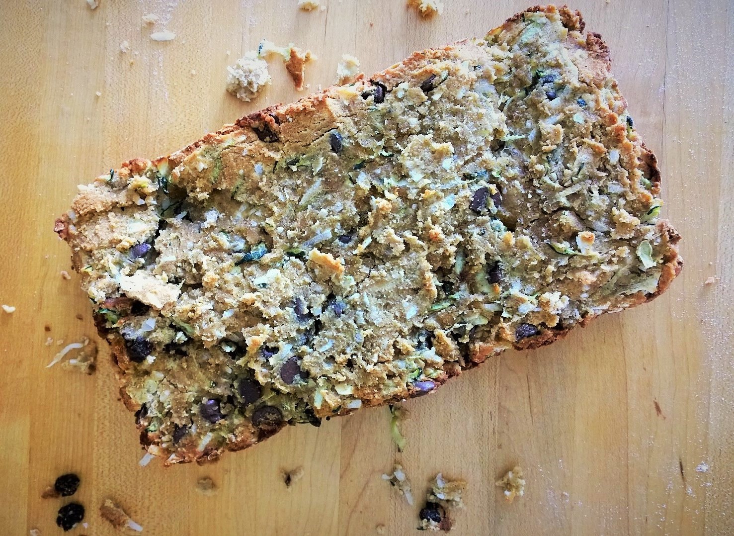 Gluten Free Coconut Zucchini Bread - cupcakesandwildponies