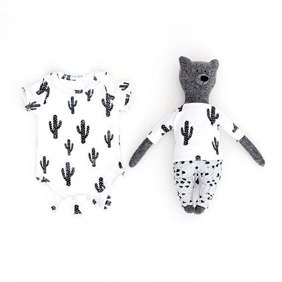 Rocky Racoon Matching #cactus #baby #onesie - cupcakesandwildponies