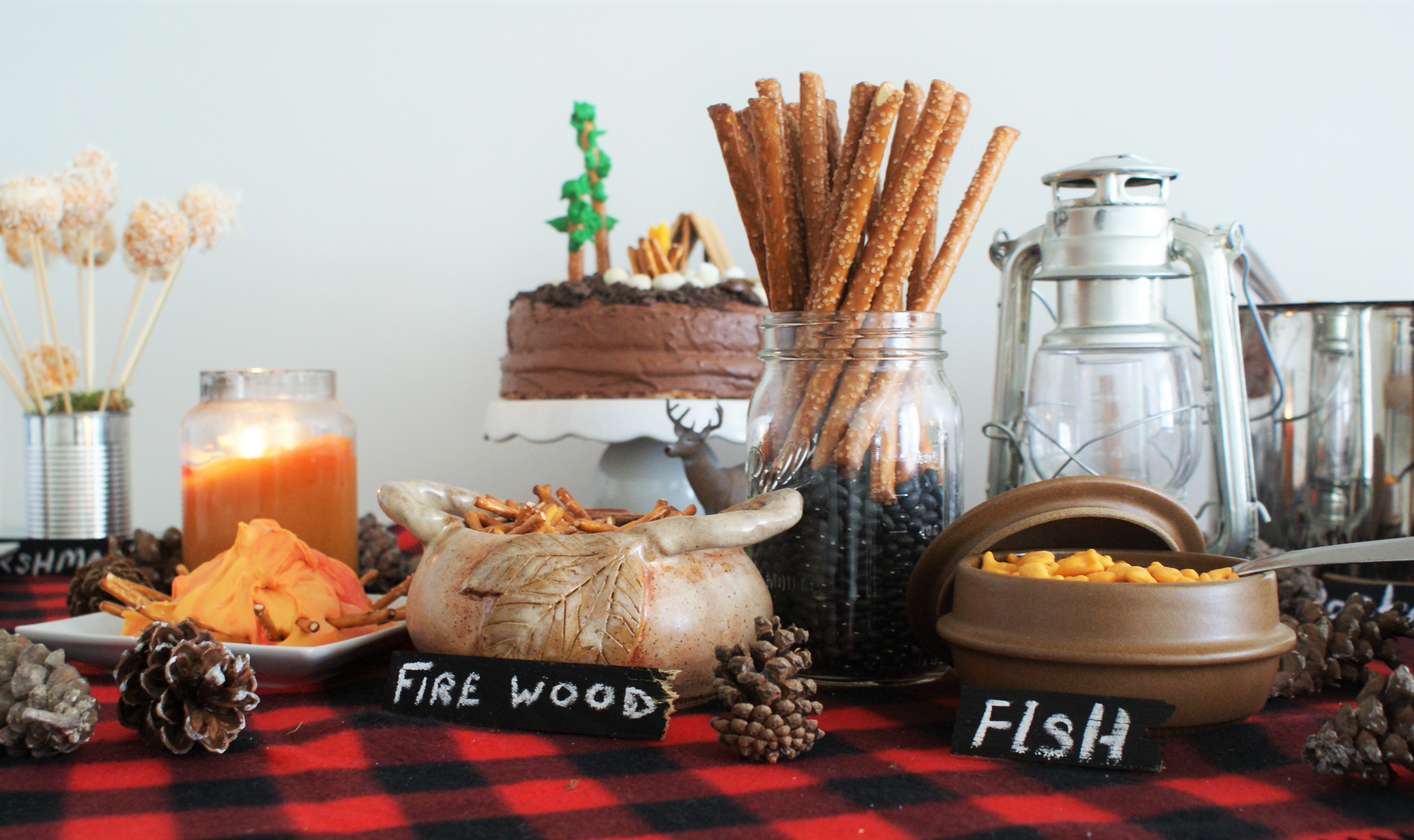 #Camping theme #BirthdayParty Cupcakesandwildponies #blog