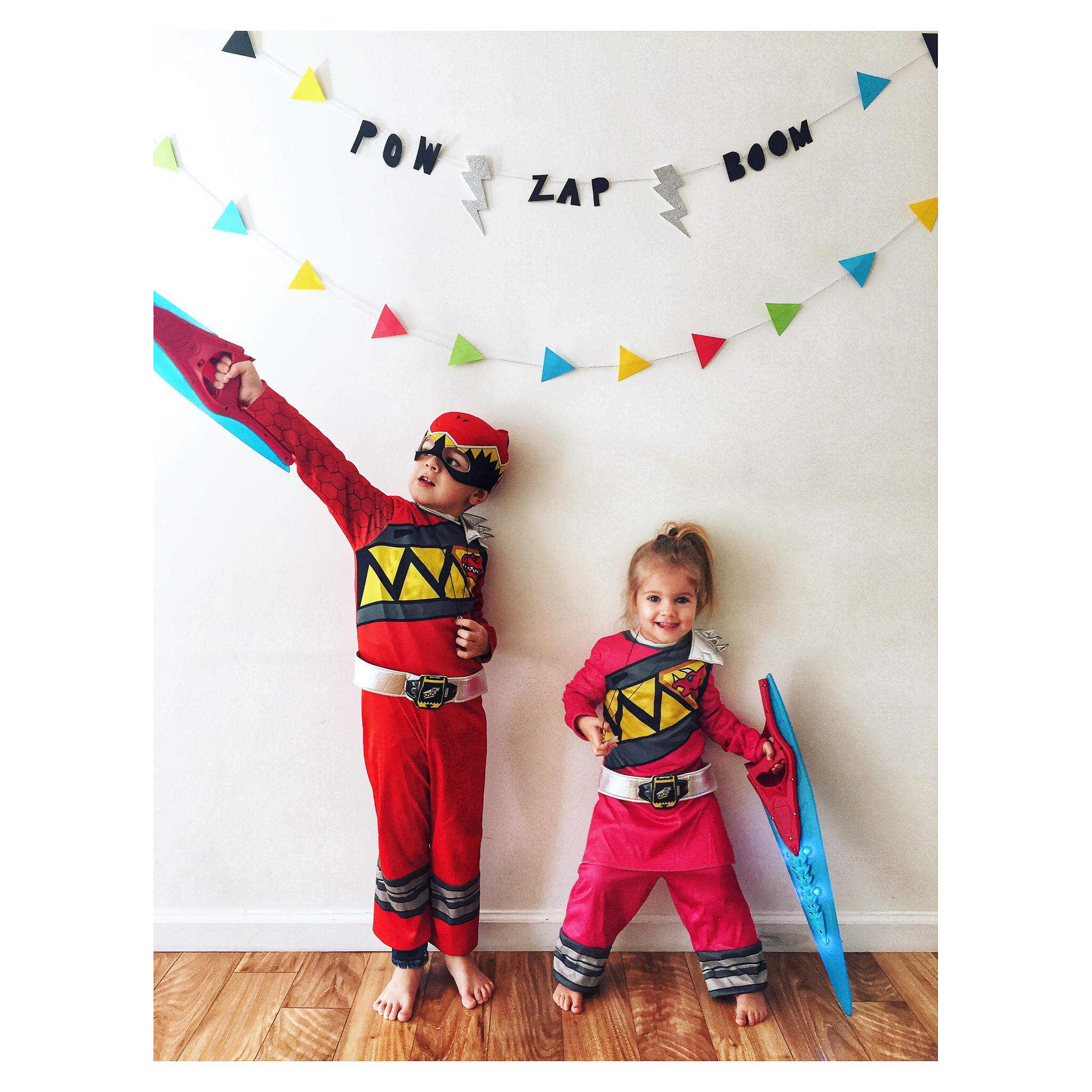 Power Rangers 5th Birthday Party #kidsbirthdayparty #powerrangers #dinocharge #zap