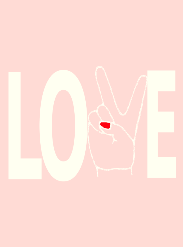 Love poster project #love #grlpwr #galentine #spreadlove