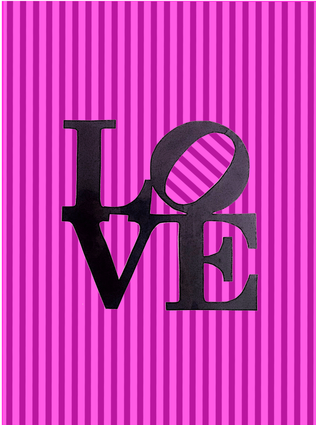 Love poster project #love #grlpwr #galentine #spreadlove