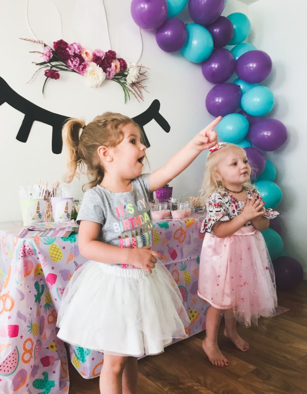 Kid's Birthday Party #kidsparty #partyplanning #momlife #unicorn