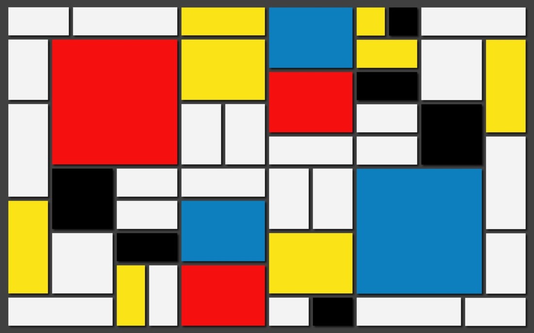 Bauhaus color block