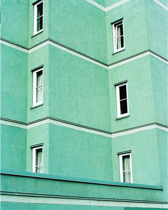 Seafoam Green Building #greenaesthetic #seafoam #pastelgreen