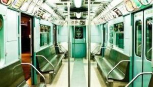 Green Subway interior