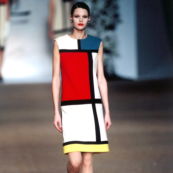 Piet color block dress